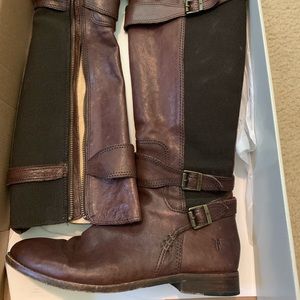 Frye Anna Gore Tall Boots